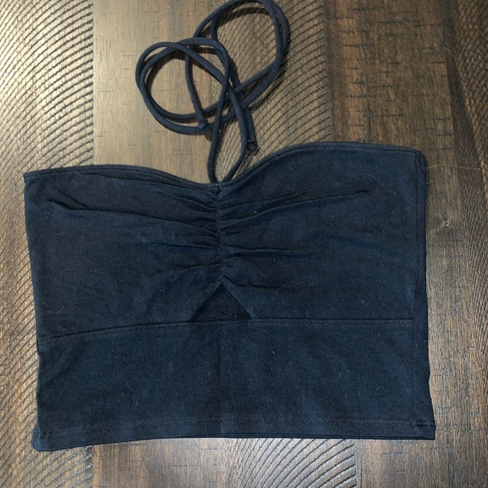 Halter crop top